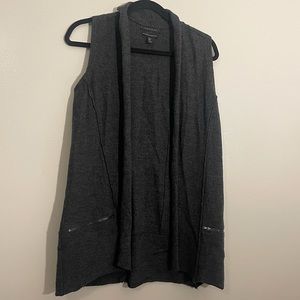 Grey Marino Wool Vest
